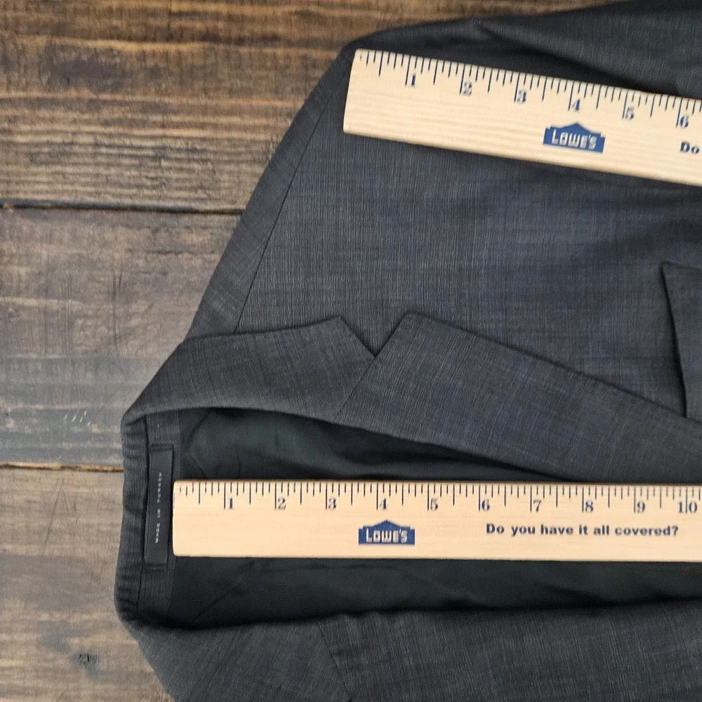 Hugo Boss Men's Sport‎ Coat Blazer Two Button Charcoal Wool Solid Size 40L